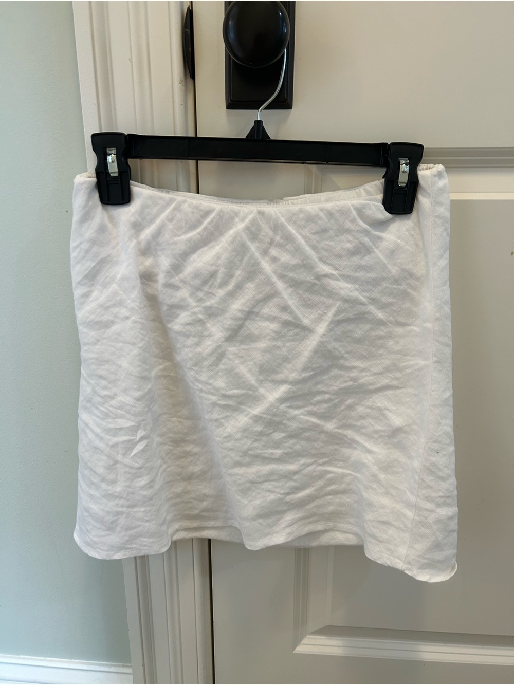 Donni white linen tube top - Picture 7 of 8